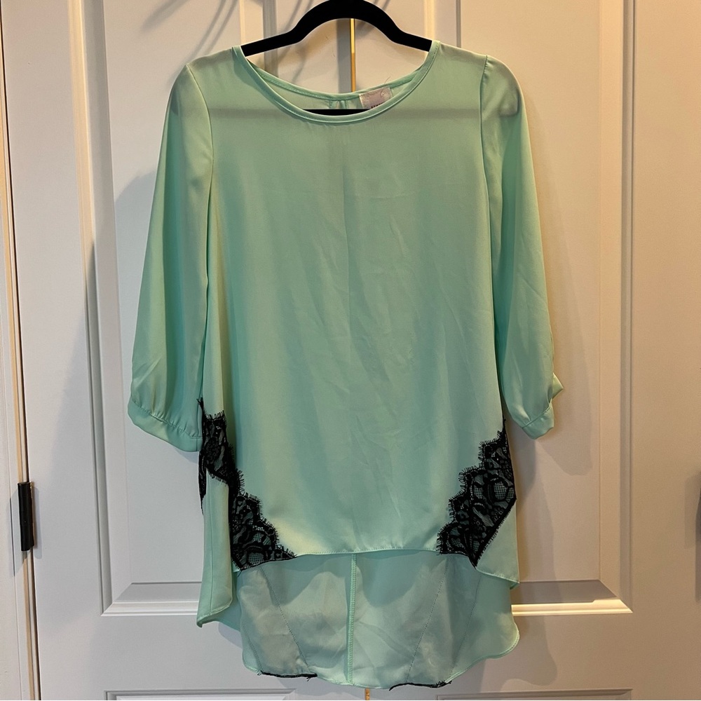 Vici Collection Mint Green Tunic S